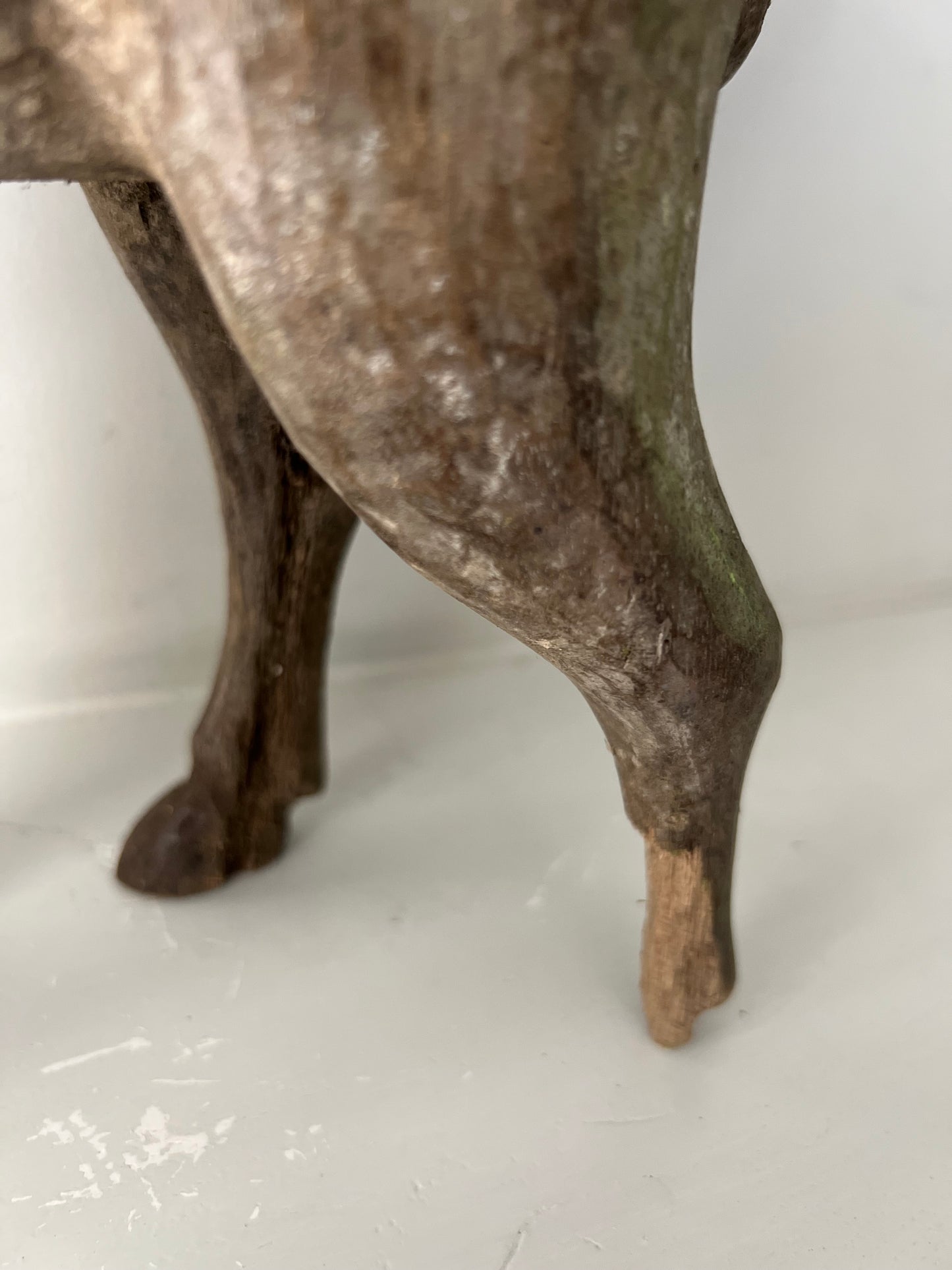 Vintage Rustic Wooden Camel