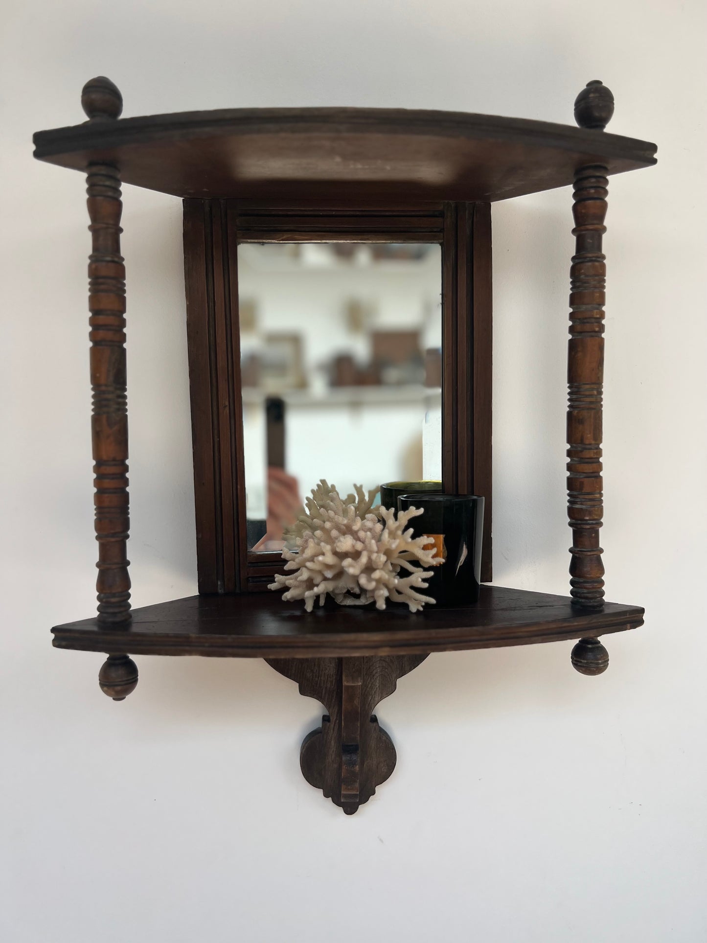 Antique Vanity Hall Mirror