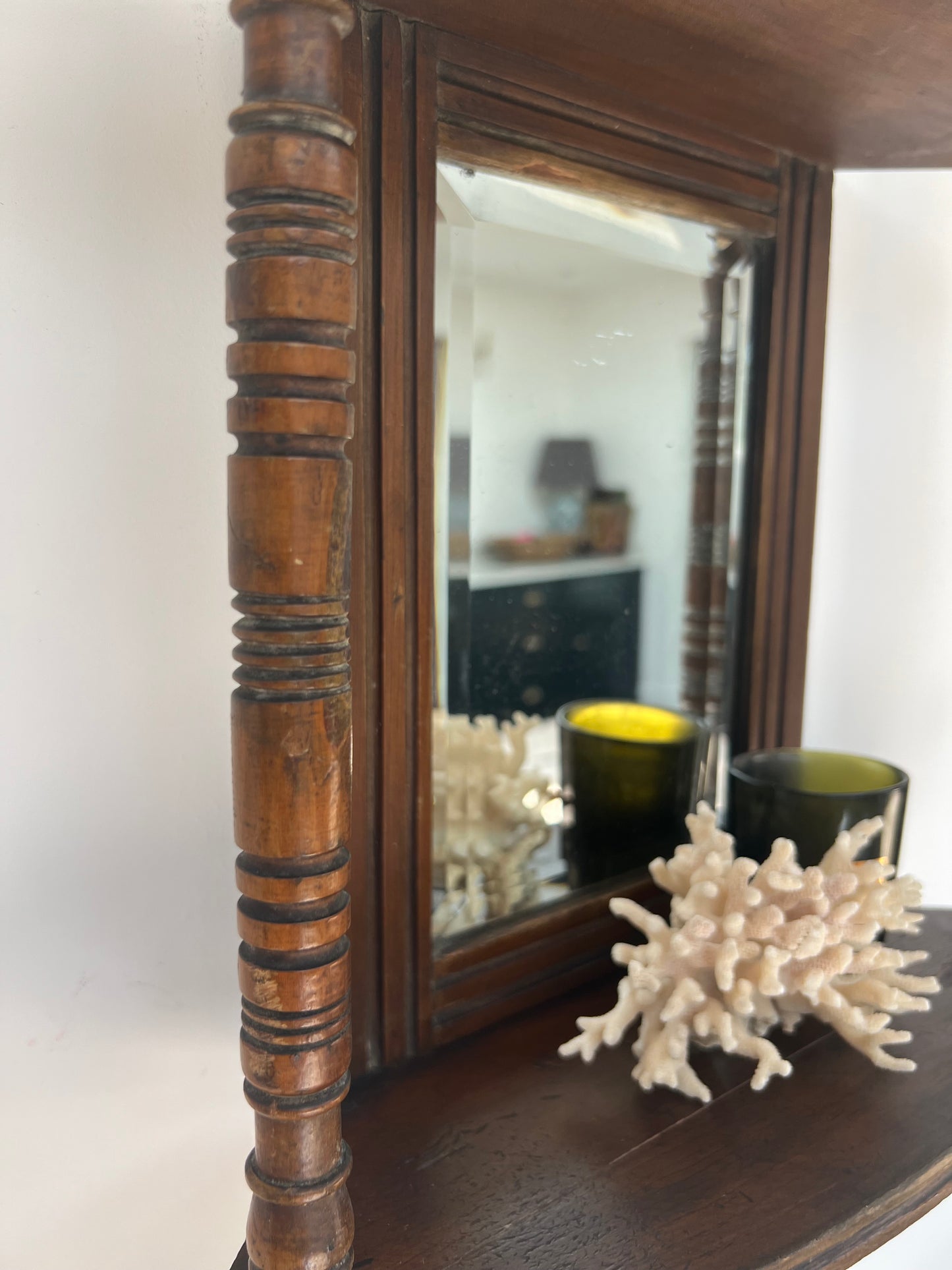 Antique Vanity Hall Mirror