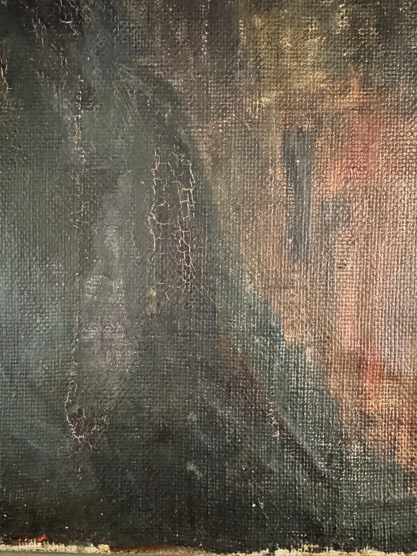 Male Portrait 'Philippe' Oil On Canvas