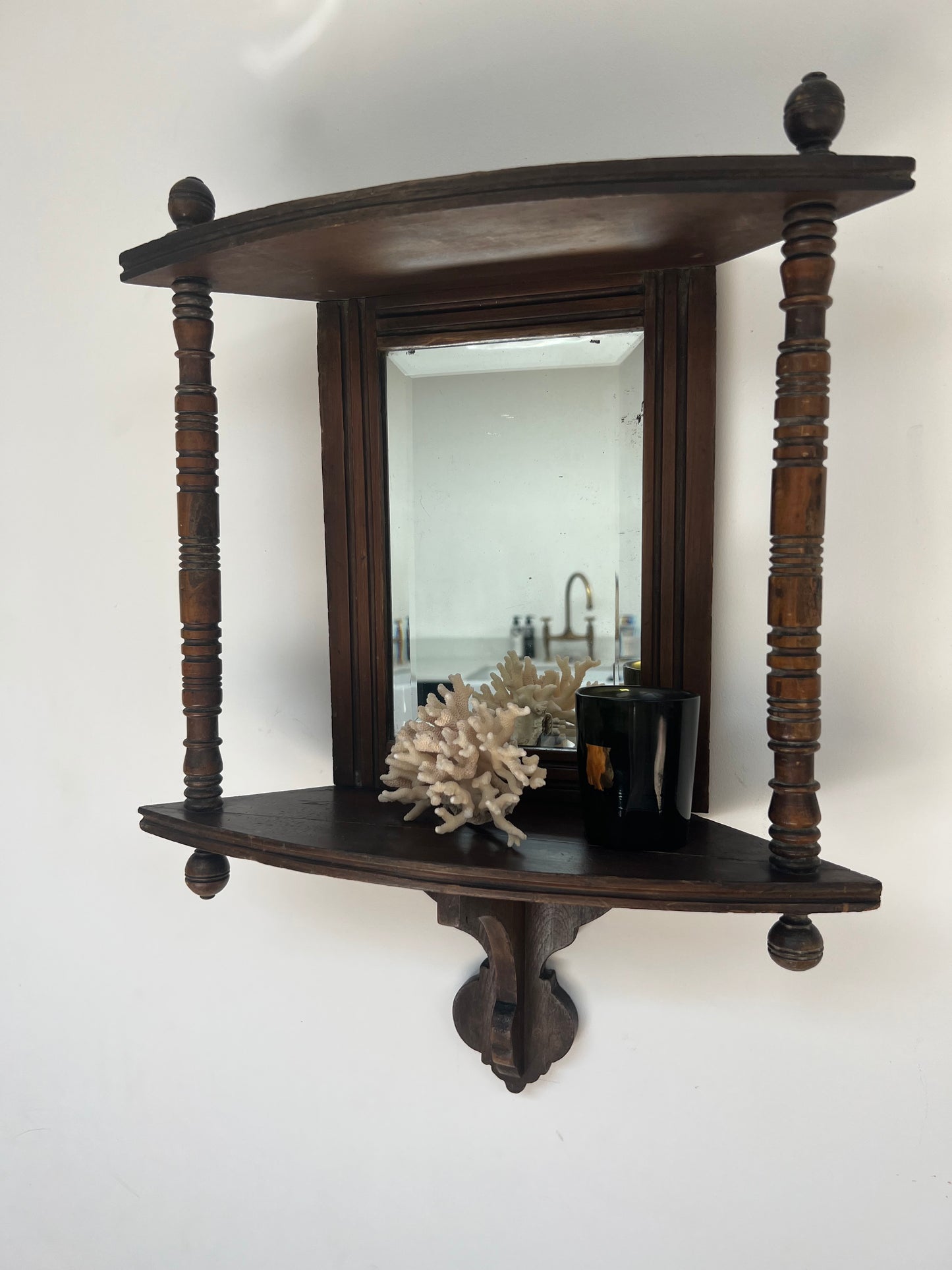 Antique Vanity Hall Mirror