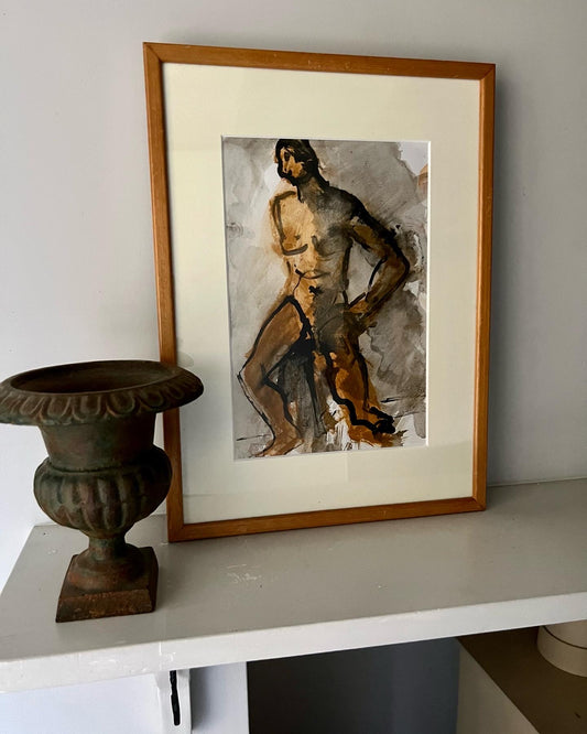 Vintage Nude Figure Study