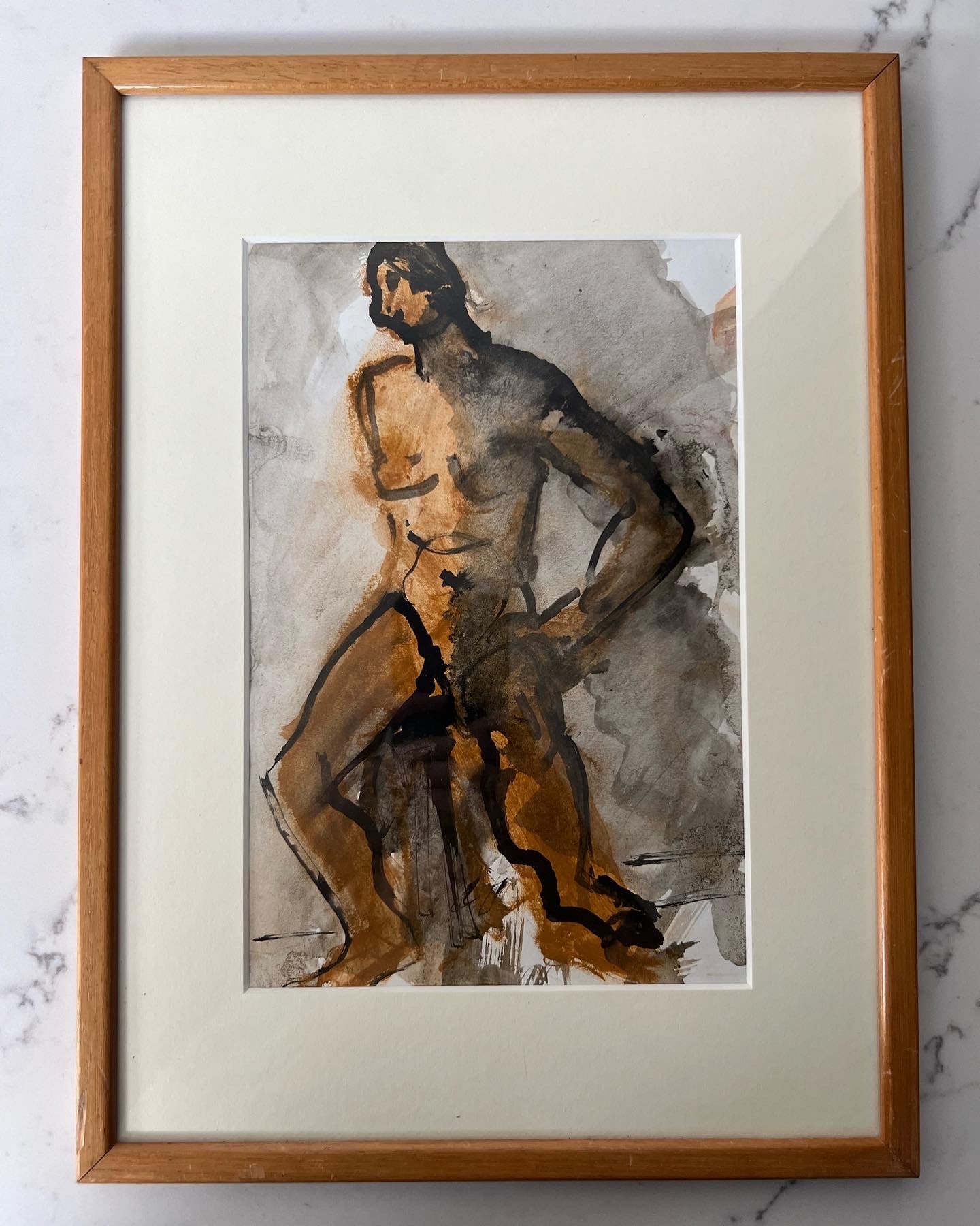 Vintage Nude Figure Study