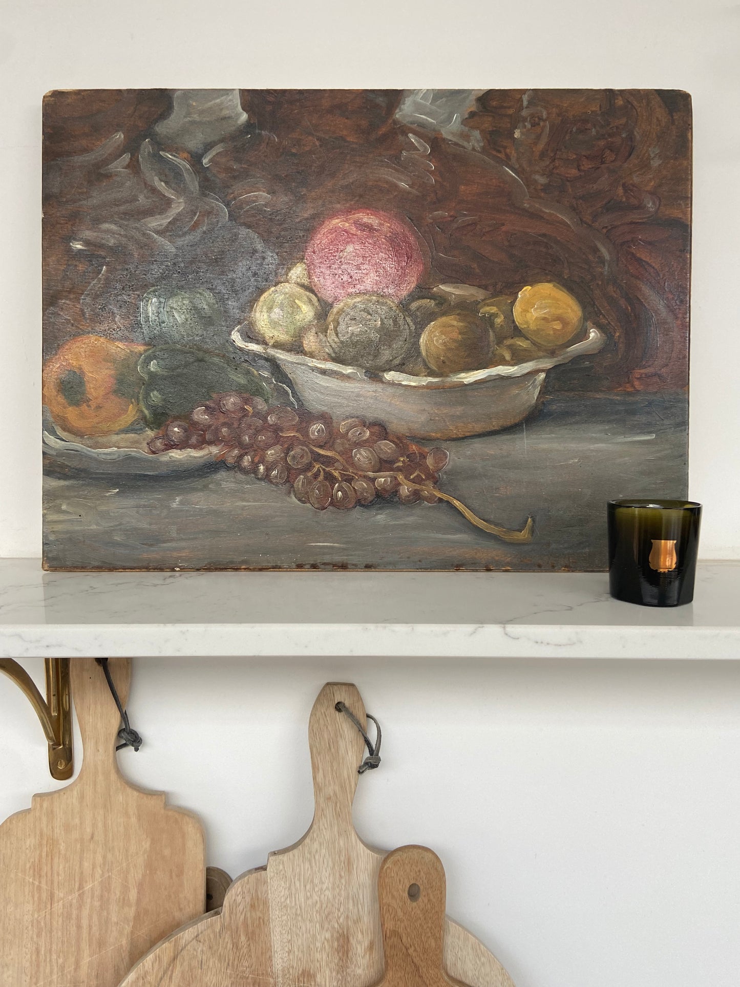 Mid Century Fruit Still Life