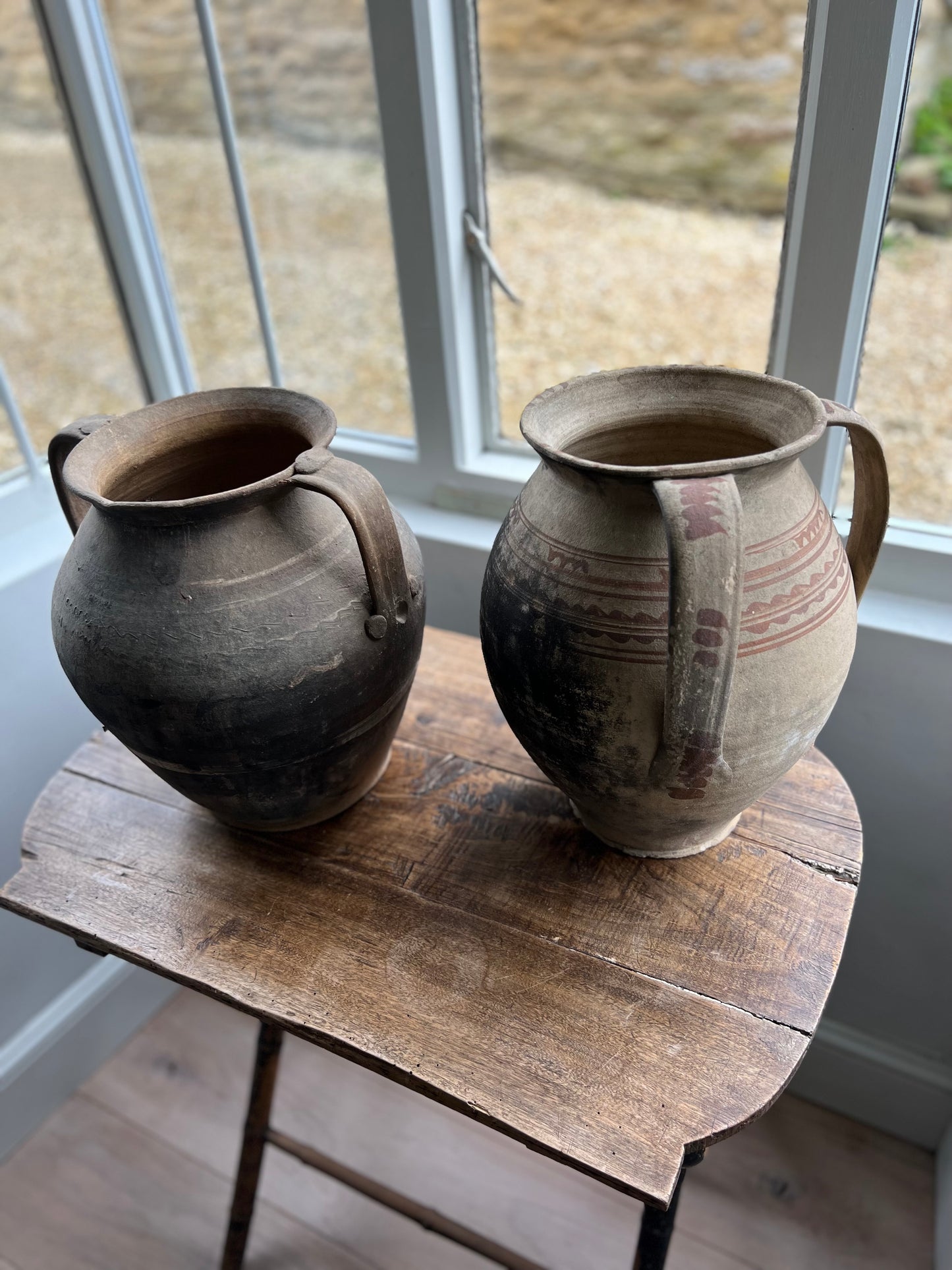 Vintage Hungarian Terracotta Cooking Pot