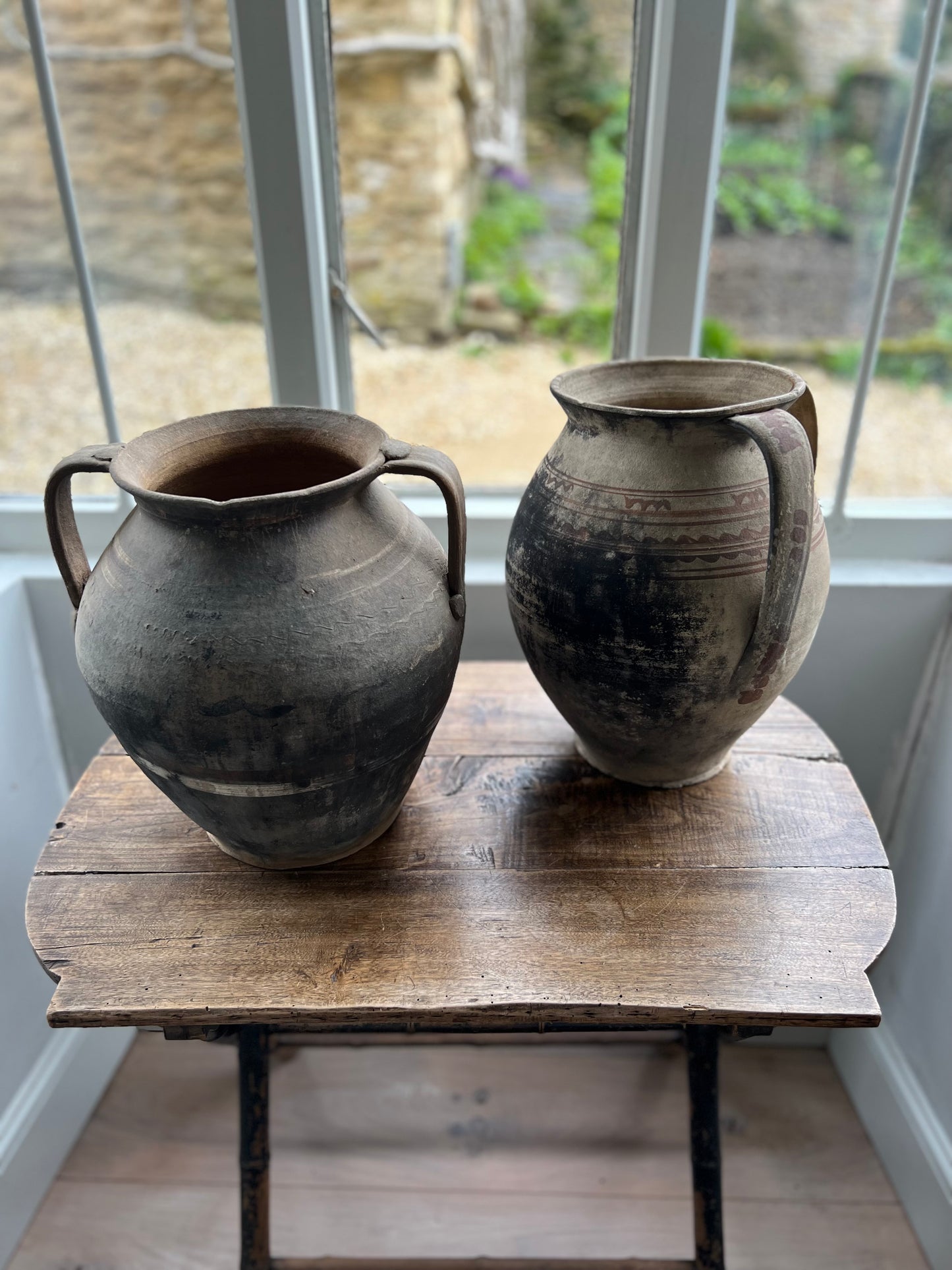 Vintage Hungarian Terracotta Cooking Pot